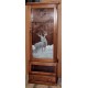 #1608 Solid Pine Fully Assembled 8-Gun Cabinet 